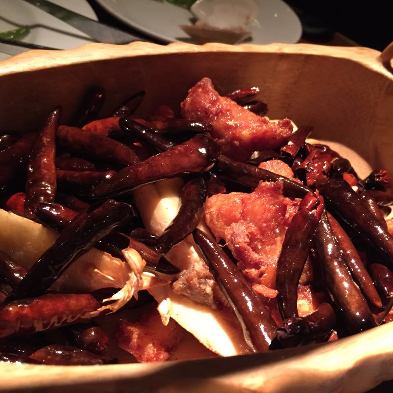 四川風鳥の唐揚げ(黒猫夜 赤坂店)