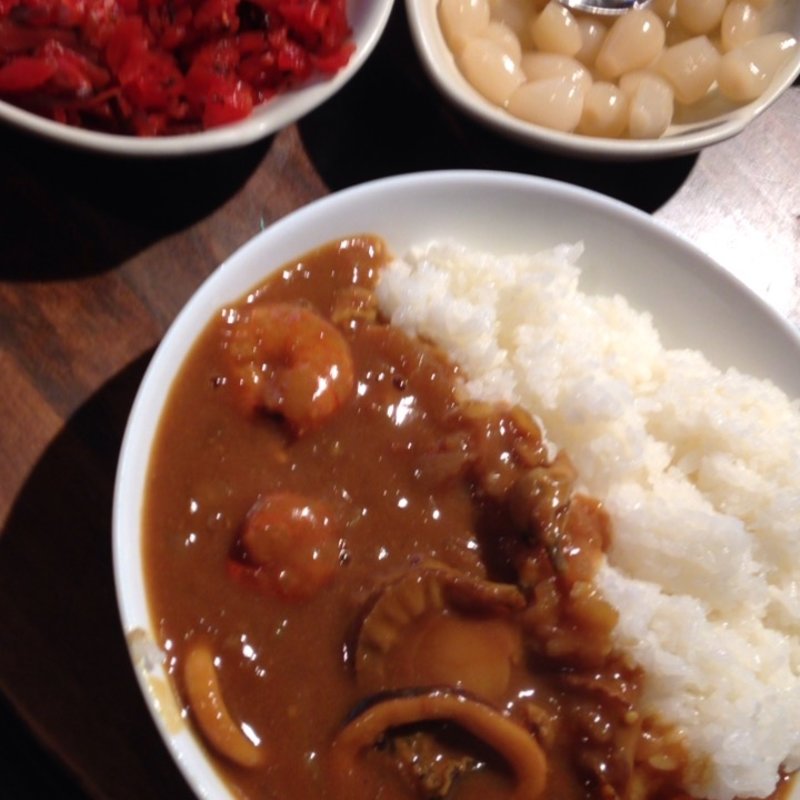 限定30食 金曜限定　海鮮カレーライス(はじめ鮮魚店 )