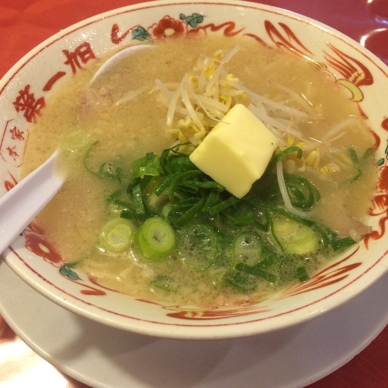 塩ラーメン 小(本家 第一旭 たかばし本店 （ほんけ だいいちあさひ）)