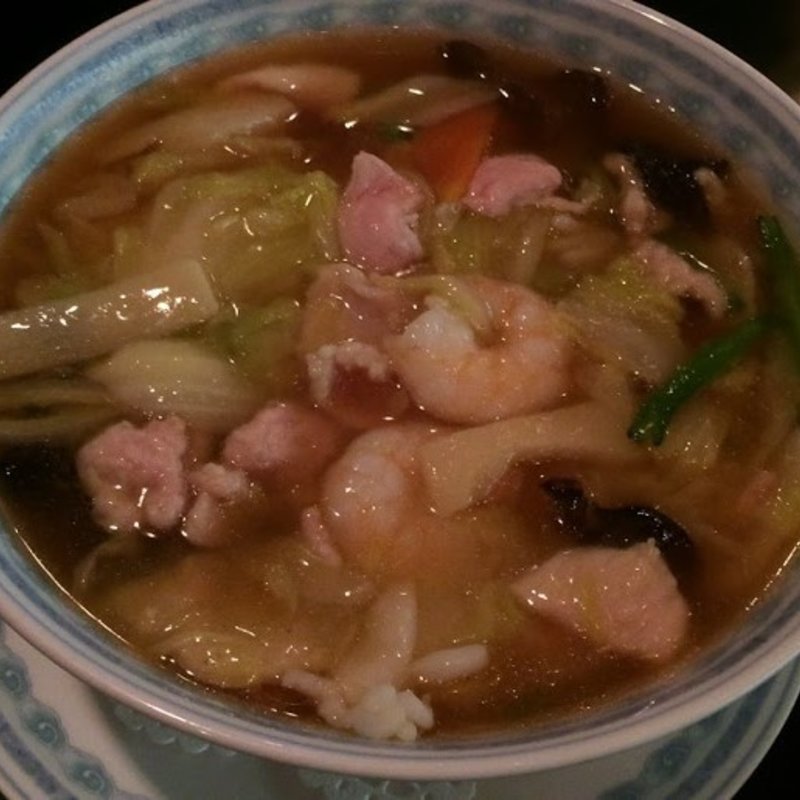 五目つゆそば(李芳 （リホウ）)