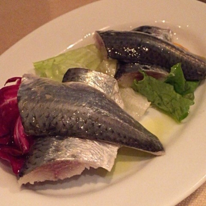 イワシの酢漬け(カンティーナ シチリアーナ トゥットイル マーレ)