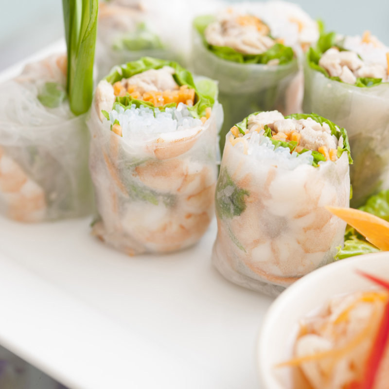 海老の生春巻き(バンコクキッチン 有楽町店)