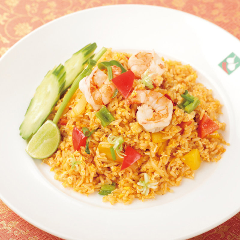 海老とパイナップルの炒飯(バンコクキッチン 有楽町店)