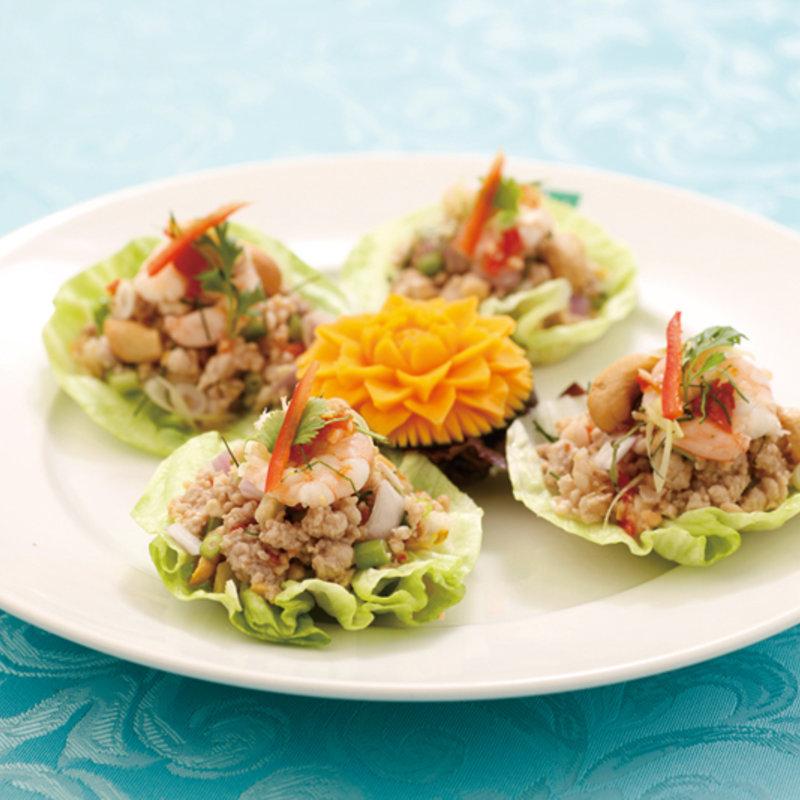 海老とひき肉のグリル　野菜と共に(バンコクキッチン 有楽町店)