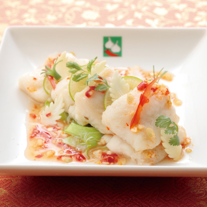 タラのポワレ　スパイシーソース(バンコクキッチン 有楽町店)