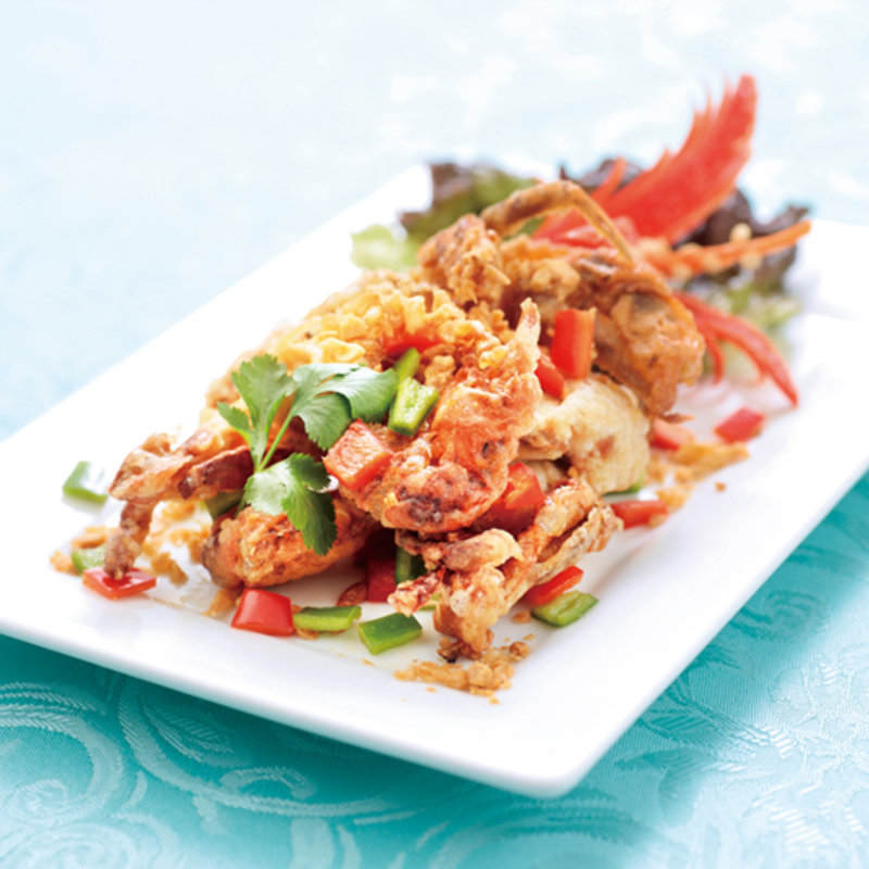 海老のフリット　唐辛子と共に(バンコクキッチン 有楽町店)