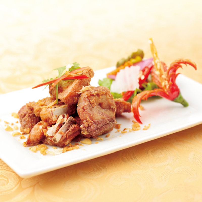 シークロムートードカティアム プリックタイ(バンコクキッチン 有楽町店)