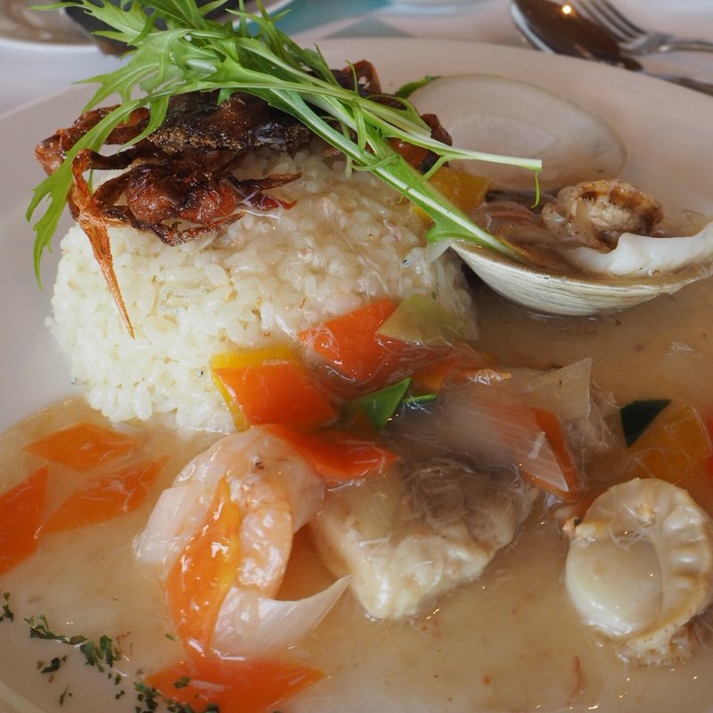 シーボニアライス（スモールサラダ）(シーボニアクラブハウスレストラン （SEABORNIA CLUBHOUSE RESTAURANT）)