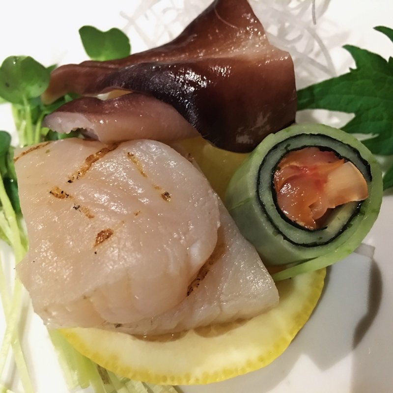 タイラギ・赤貝・トリガイ(鮨しののめ)