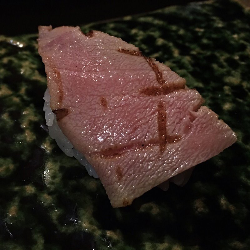 トロ炙り(鮨しののめ)