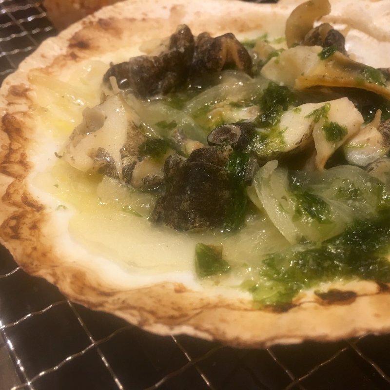 つぶ貝ガーリック焼き(豊丸水産 上野駅前通り店 （トヨマルスイサン）)