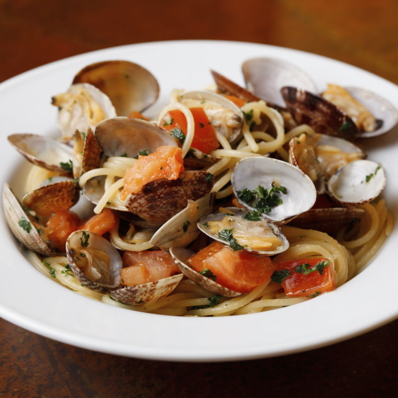 アサリとトマトのパスタ(TEIEN TOKYO)