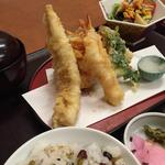 天ぷら盛り合わせ定食(かごの屋 五条七本松店 )