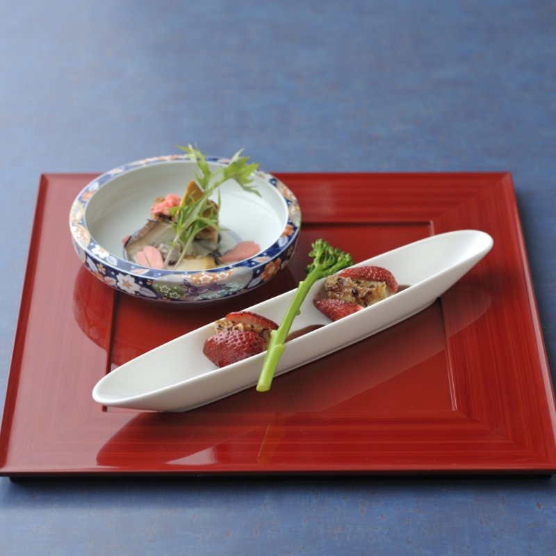 サバの塩焼き　苺の煮付け(星家)