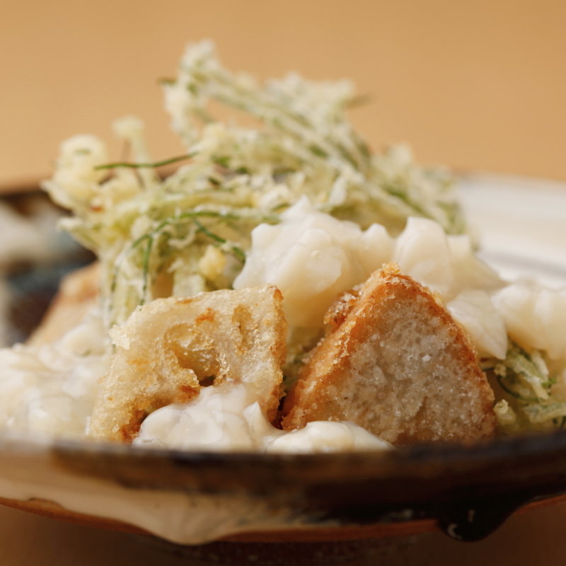 季節の天麩羅の盛り合わせ(哲庵 （てつあん）)