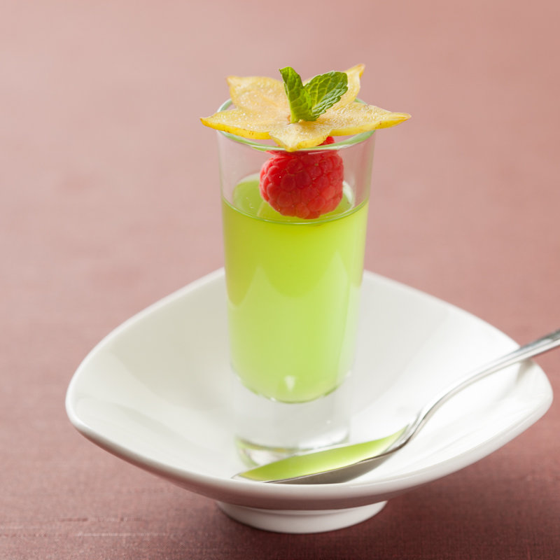 メロンゼリー　ベリーを添えて(ヒロズラウンジ （HIRO'S LOUNGE）)