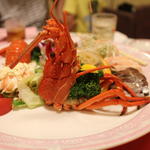 6480円コースの前菜盛り合わせ(徐園)