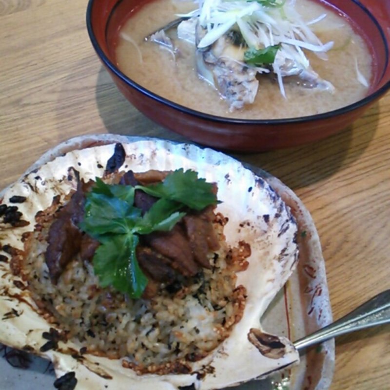 うにの磯焼きご飯(えぼし本店)