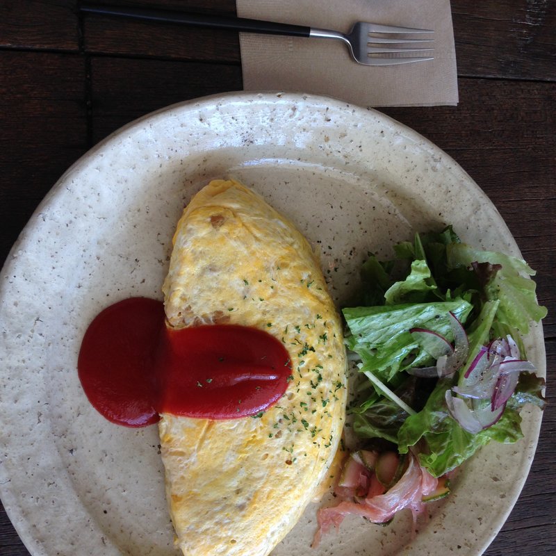 チキンのケチャップオムライスセット(torse)