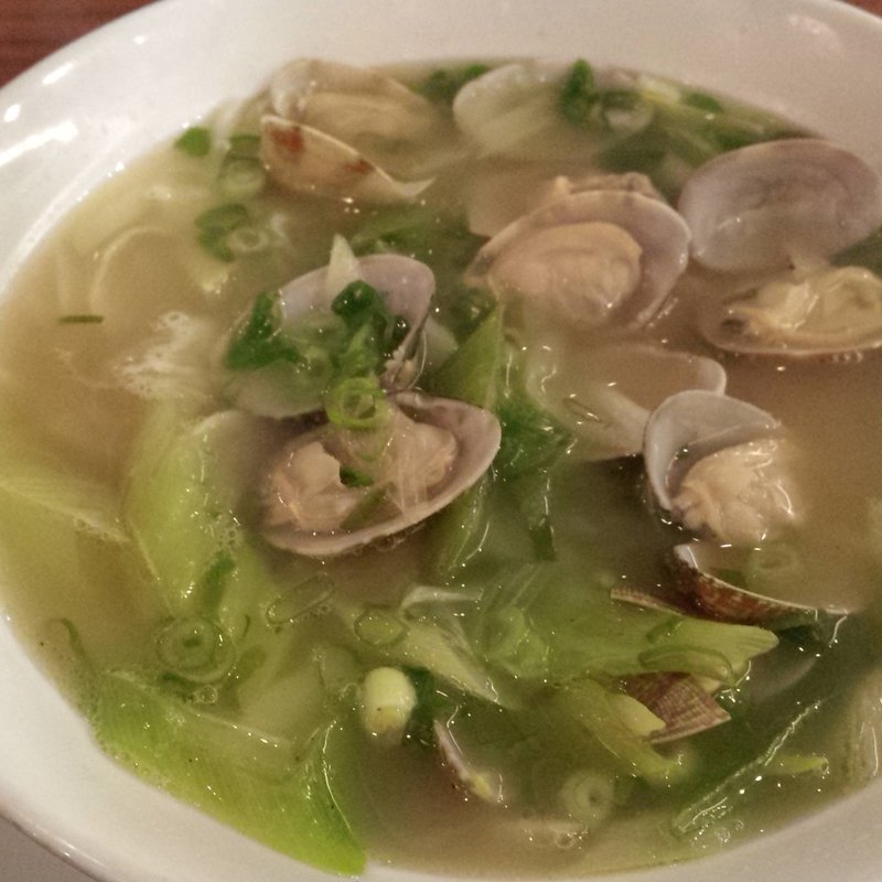 あさり葱ラーメン(＠東京グリルハーバー ららぽーと豊洲)