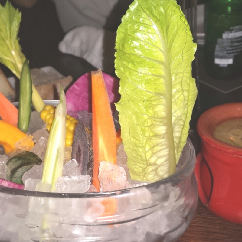 旬野菜のバーニャカウダ(ノッツコーヒーロースターズ)