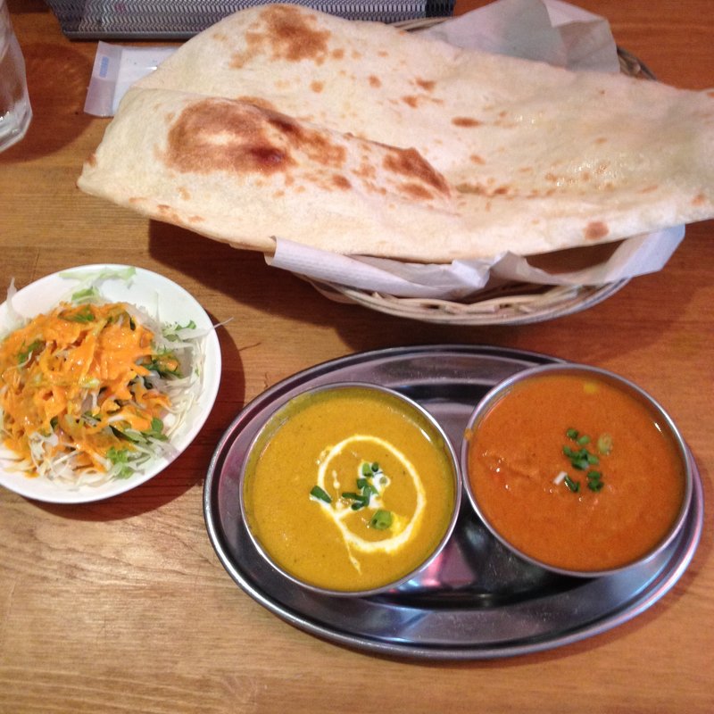 2カレーセット(ナマステ・インディアンレストラン)