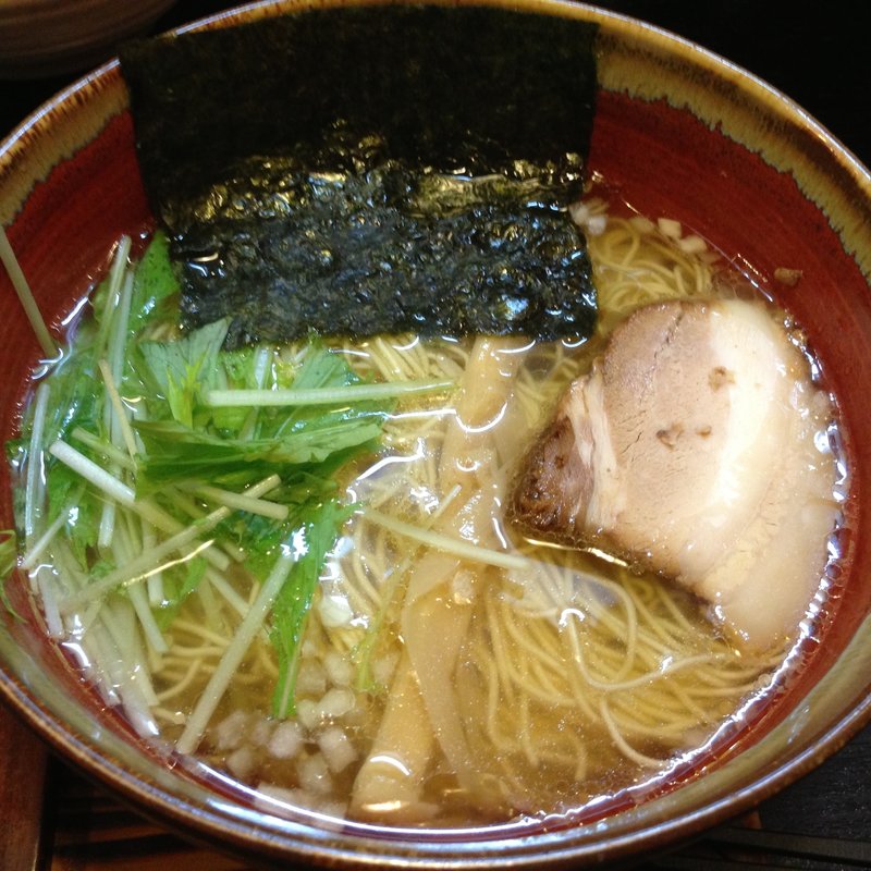 塩ラーメン(豚そば ぎんや 黒川本店)