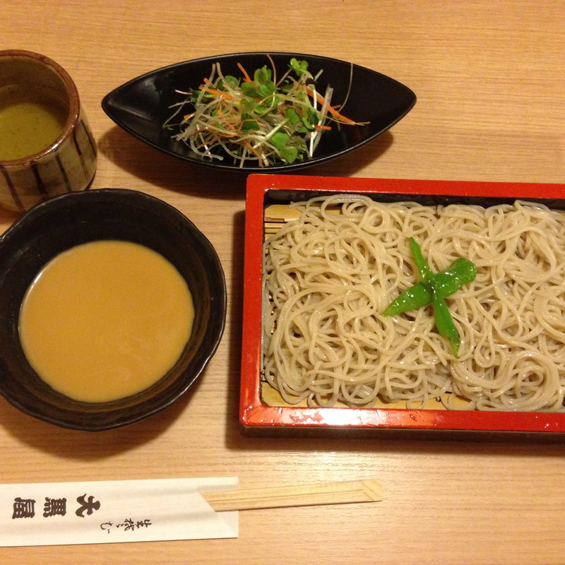 夏限定　ゴマだれのおそば(大黒屋 本店 （だいこくや）)