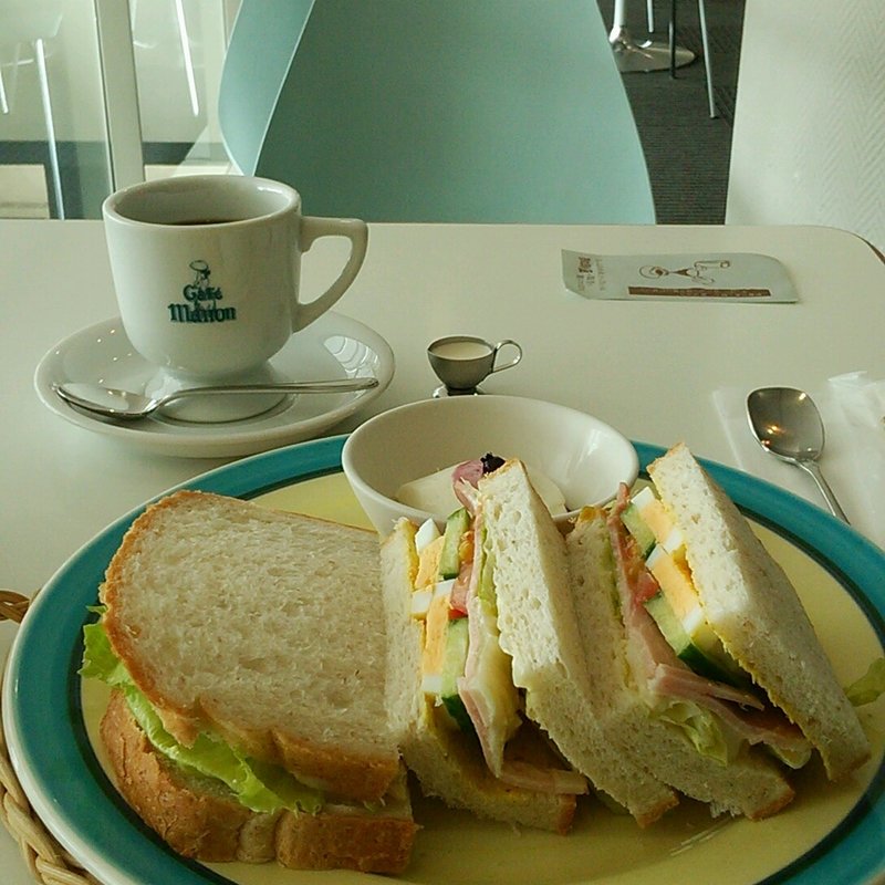 ハムサンド(喫茶まのん)