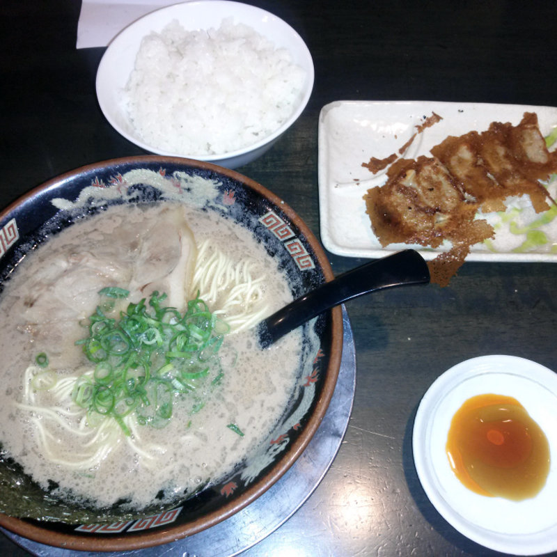 豚骨ラーメン(ふくやラーメン)
