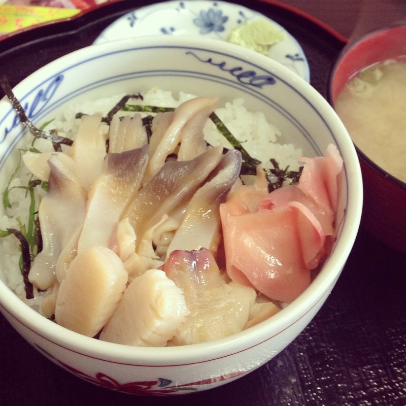 ホッキ丼(とりあえず逢海)