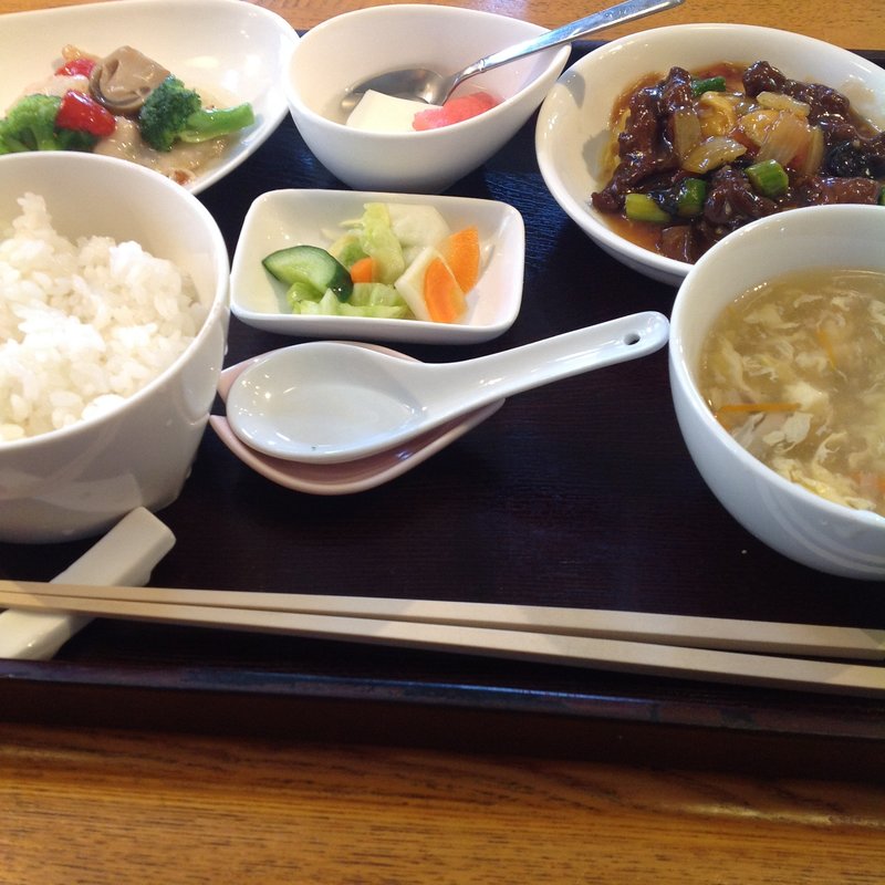 ランチ日替わり中華セット(座忘庵)