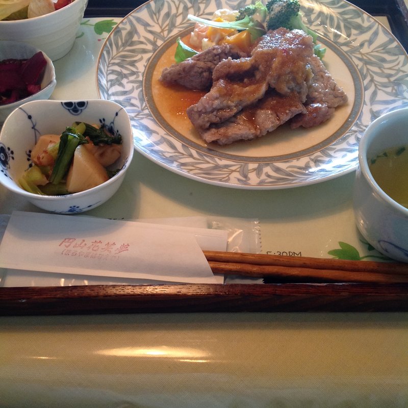 日替わりお肉ランチ（ポークソテー）(円山　花笑夢)