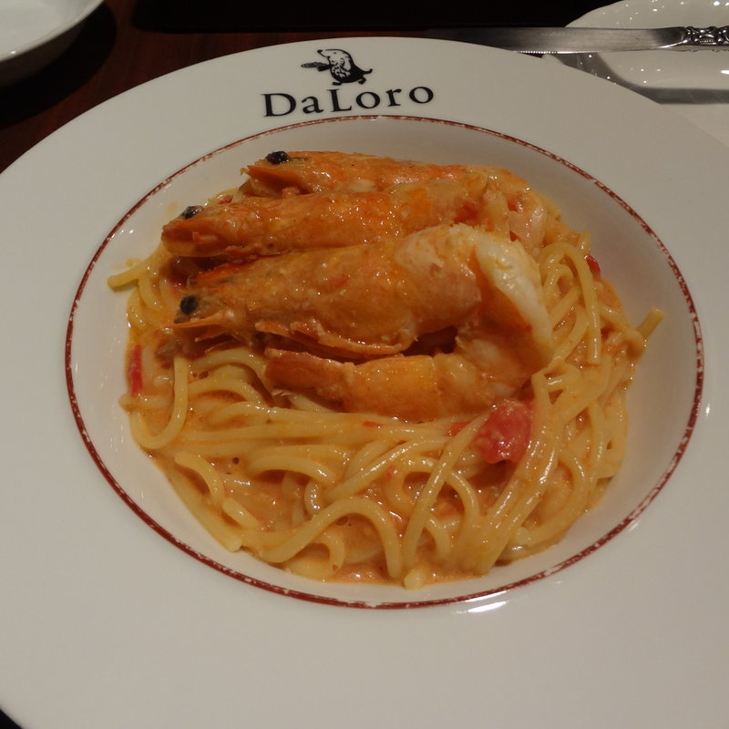 天使のエビのカニクリームスパゲッテイ(DaLoro)