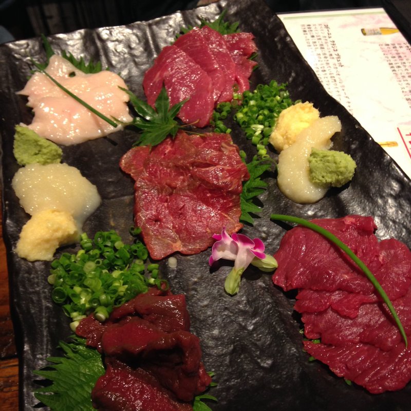 馬刺五点盛り(モテなし)