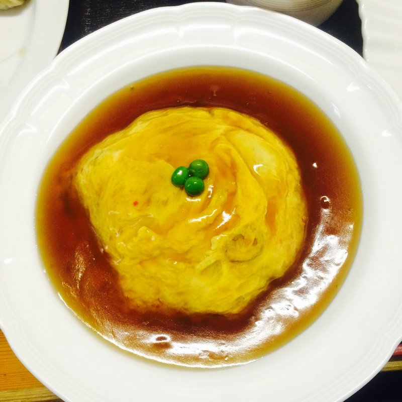 天津飯(中国料理 大和殿＆とんかつ専門 とん殿 )