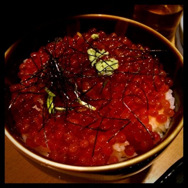 いくら丼(こま)