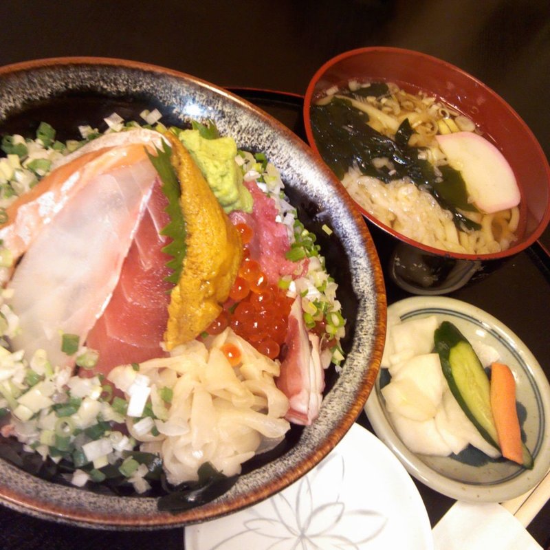 ランチメニュー　海鮮丼単品(うまいもん処つくば店)