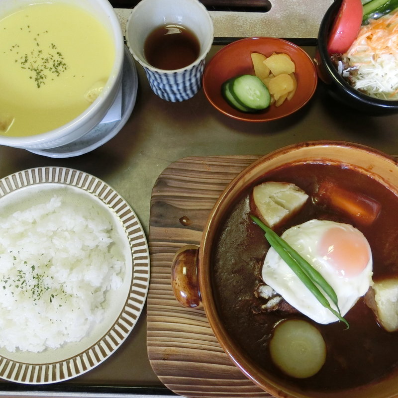 煮込みハンバーグ御膳(松阪牛肉亭 長太屋)