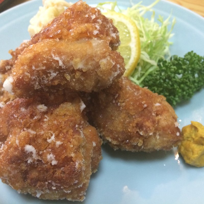 唐揚げ定食(鳥ふじ)