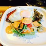 cafe風ロコモコプレートランチ(Roomcafe)