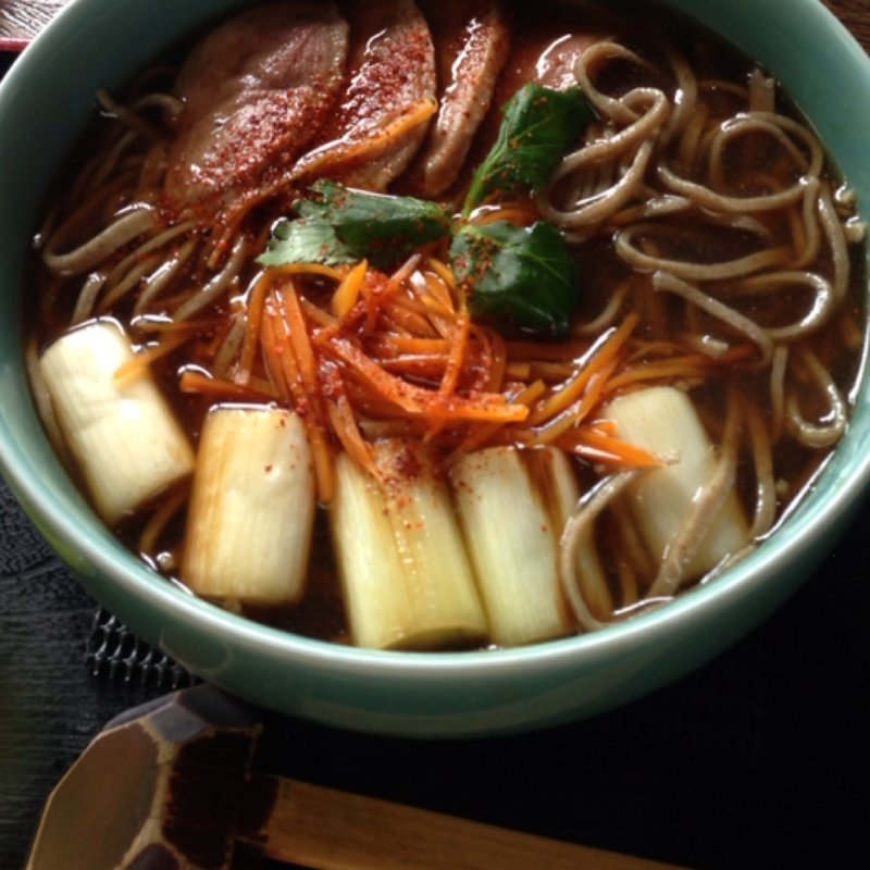 鴨南蛮そば(金太郎)