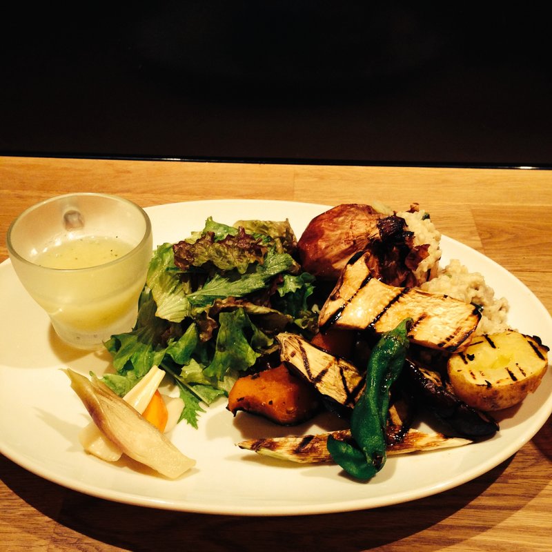 グリル野菜とクリームリゾット(Ｎ_7110)