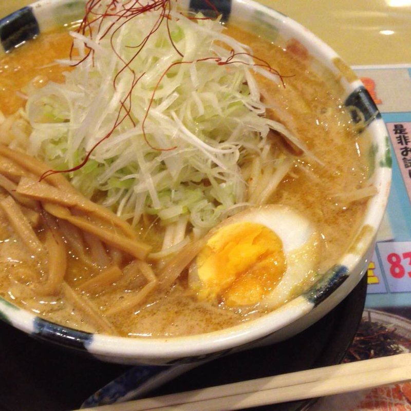 生味噌ラーメン(開花屋 いわき総本店 )