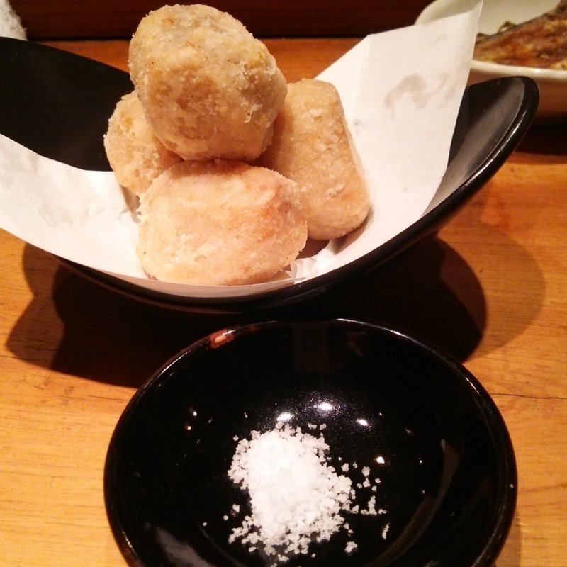 里芋の揚げ出し(土間ダイニングだいこん)