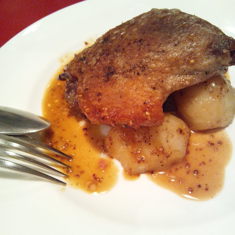 鴨肉のコンフィ(レストロリン)