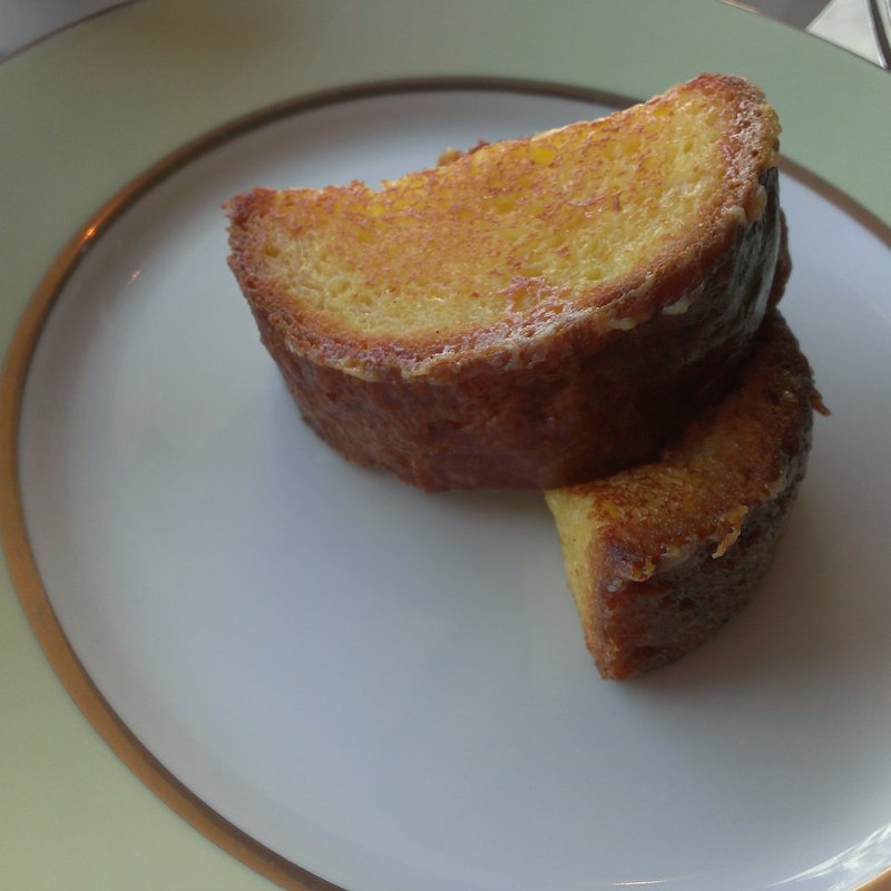 フレンチトースト(ラデュレ サロン・ド・テ 銀座三越店)