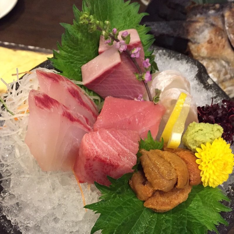 お造り盛り合わせ 上(居酒屋 あんじ 烏丸六角店 )