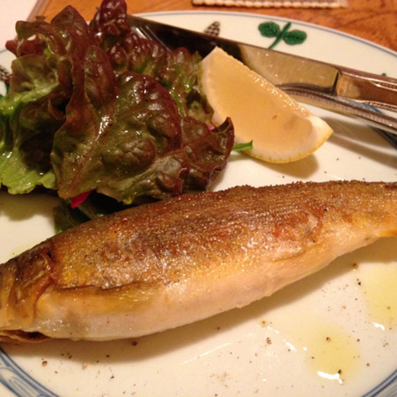 鮎のコンフィ(咲々 )