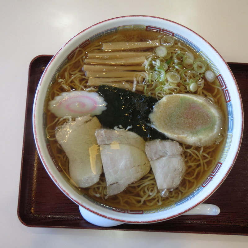 三角中華そば　大盛り(名代　三角そばや 横手店 )